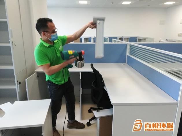 沒有窗戶的辦公室怎么除甲醛[佛山百悅環保經驗分享]